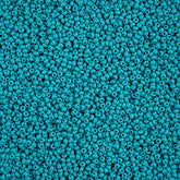 11/0 Preciosa Permalux Seed Beads Chalk Teal Dyed Matte #43179
